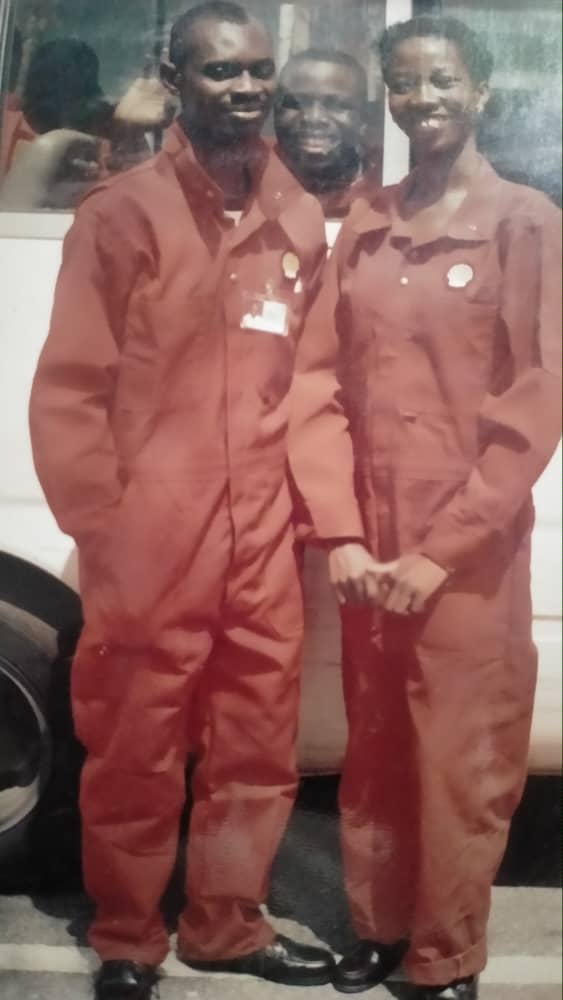 Can you guess who is the trainee smiling in the bus between Awusa and Anuli?